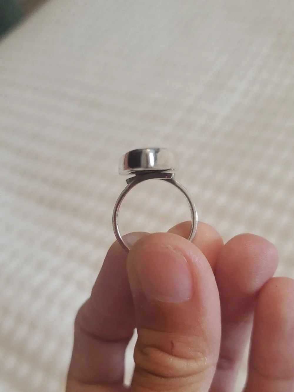 Striking Sterling Silver Ring - Women Jewelry